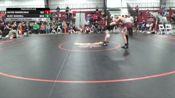 157 lbs Round 3 (16 Team) - Alex Haskell, Moorcroft vs Jacob Renzelman, Berthoud