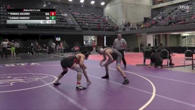 157 lbs Champ. Round 1 - Tomas Jacobo, Simpson (Calif.) vs Logan Hancey, Embry-Riddle (Ariz.)