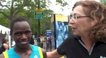 Emily Chebet 2nd place 2010 NYRR Mini 10k