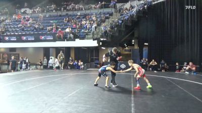 70 lbs Cons. Semis - Killian Collins, Bear Cave Wrestling Club vs Alexander Vingras, Lake Zurich Cubs