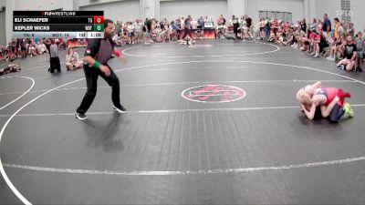 90 lbs Round 1 (6 Team) - Eli Schaefer, Team Gotcha vs Kepler Wicks, Washington Dual Team