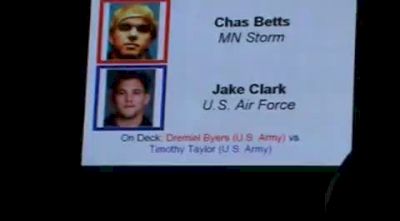 84 kg greco finals 1 of 2 Chas Betts vs Jake Clark