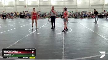 110 lbs 5th Place Match - River Lilly, Contenders vs Isaac Richards, Carr Wrestling Academy