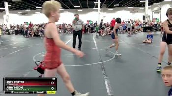 84 lbs Round 3 (4 Team) - Joey Cotter, CTWHALE vs Abby Neidig, Quaker Nation Black