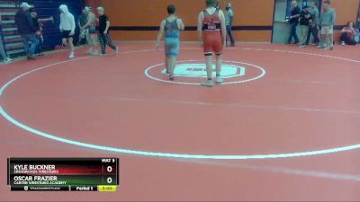 170 lbs Cons. Round 2 - Kyle Buckner, Crossroads Wrestling vs Oscar Frazier, Carter Wrestling Academy