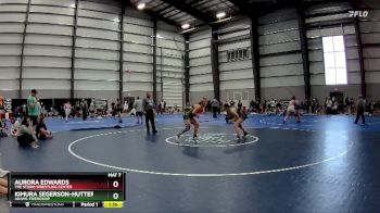 164 lbs Semifinal - Kimura Segerson-Hutter, Adams-Friendship vs Aurora Edwards, The Storm Wrestling Center