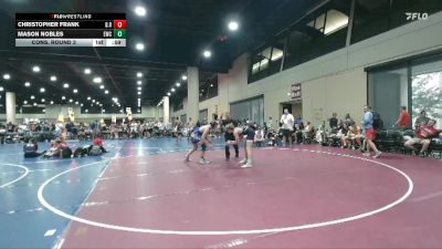 144 lbs Cons. Round 3 - Christopher Frank, B.R.A.W.L vs Mason Nobles, Elevate Wrestling Club