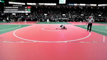 85 lbs Cons. Round 3 - Jackson Vaughn, ATW2 vs Raige Morrison, DONA