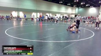 113 lbs Round 3 (6 Team) - Matthew Bath, LG Braves Garrnet vs Christopher Warrick, CHOICES (Beaver Local)