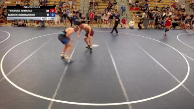 285 lbs Semis - Samuel Winkels, MN vs Tanner Gormanson, WI