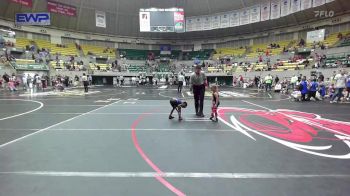 37-42 lbs Rr Rnd 1 - Charlotte Koenig, Panther Youth Wrestling-CPR vs Surraya Sumler, Mighty Bluebirds Wrestling