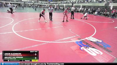 105 lbs Cons. Round 1 - Jakob Sleznikow, Valley Elite Wrestling Club vs Brooks Halverson, RT Elite Wrestling