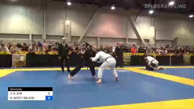 JON S. KIM vs RICHARD SCOTT BALKIN 2022 World Master IBJJF Jiu-Jitsu Championship
