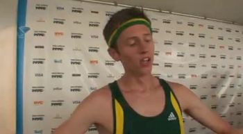Colby Alexander after 409 2010 Jim Ryun Dream Mile