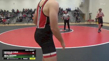 165 lbs Cons. Round 1 - Nicholas Carle, Fort Madison vs Beau Wagner, Fort Madison JV