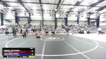 143 lbs Champ. Round 2 - Dreannah Smith, Umpqua Community College vs Abigail Trayhorn, Snow College