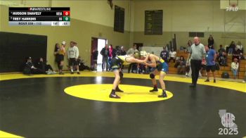 112 lbs Cons. Round 2 - Hudson Snavely, Clark vs Trey Hankins, USA Gold