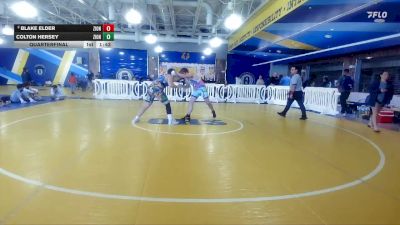 285 lbs Quarterfinal - Colton Hersey, Camden County Outsiders vs Blake Elder, Jensen Beach High School