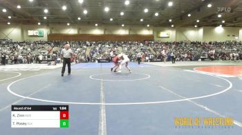 157 lbs Round Of 64 - Kolton Zinn, Independent vs Travis Posey, Elk Grove Wrestling Academy EGWA