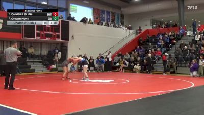 170 lbs Champ. Round 1 - Johnelle Gliem, Baxter vs Jordan Hunt, Clear Creek-Amana