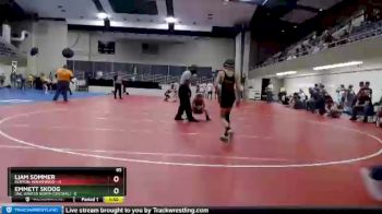 85 lbs Finals (8 Team) - Emmett Skoog, UNC (United North Central) vs Liam Sommer, Kenyon-Wanamingo
