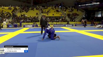 JOÃO VITOR ALVES vs YAGO MATIAS FERREIRA DE OLIVEIRA 2024 World Jiu-Jitsu IBJJF Championship