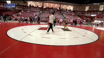 125 lbs Rr Rnd 2 - Emily Clark, Comanche High School Girls vs Cailyn Hooper, Edmond North