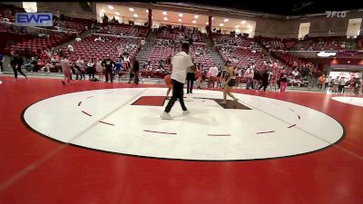 125 lbs Rr Rnd 2 - Emily Clark, Comanche High School Girls vs Cailyn Hooper, Edmond North