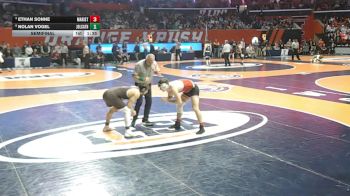 3A 157 lbs Semifinal - Nolan Vogel, Joliet (Catholic Academy) vs Ethan Sonne, Chicago (Marist)