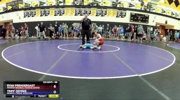 86 lbs Quarterfinal - Ryan Prendergast, Midwest Regional Training Center vs Tripp Demske, Midwest Xtreme Wrestling