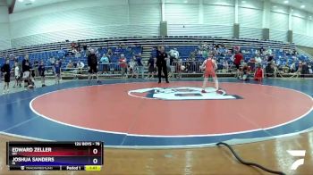 78 lbs Round 1 - Edward Zeller, OH vs Joshua Sanders, IN