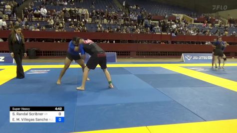 Shawn Randal Scribner vs Eric M. Villegas Sanchez 2024 Pan IBJJF Jiu-Jitsu No-Gi Championship