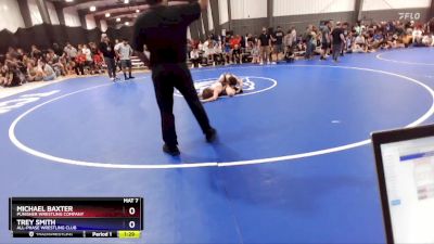120 lbs Cons. Round 4 - Michael Baxter, Punisher Wrestling Company vs Trey Smith, All-Phase Wrestling Club