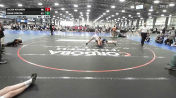 165 lbs Rr Rnd 3 - Jacob Kramer, Parabellum Ravens - MS vs Hans Strobl, NC Gold - MS