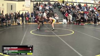 175 lbs Cons. Round 1 - Keyvon Stewart, Maple Hts. vs Cort Zahorchak, Olmsted Falls