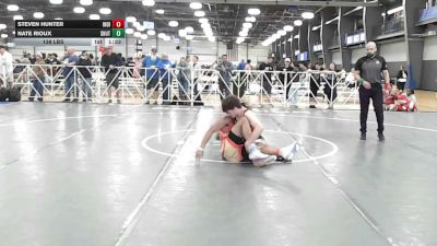 138 lbs Rr Rnd 2 - Steven Hunter, Indiana Ares - HSB vs Nate Rioux, Team Shutt Rioux - HSB