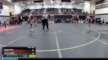 160 lbs Champ. Round 2 - Lucas Boe, Indiana vs Noah Ward, Floyd Wrestling Club