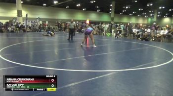 130 lbs Round 4 (6 Team) - Kayden Sipp, Nebraska Hula Girls vs Ariana Cruikshank, Head Hunters