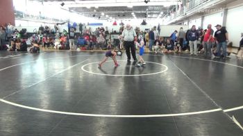 46 lbs Round Of 16 - Paisley Cleveland, Lumpkin County Park And Rec vs Jackson Ledford, Banks County Battle Born Wrestling