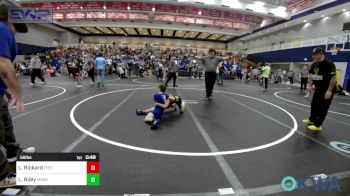 58 lbs Consolation - Lawson Rickard, Piedmont vs Leland Riley, Midwest City Bombers Youth Wrestling Club