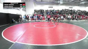 190 lbs Semifinal - Ethan Goulet, Broomfield vs Brady Swigert, Rocky Mountain
