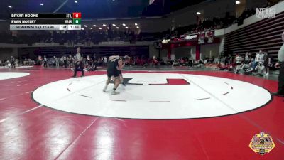 138 lbs Semifinals (8 Team) - Bryar Hooks, STILLWATER vs Evan Notley, BROKEN ARROW