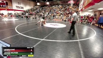 157 lbs Cons. Round 3 - Jayden Kunz, Star Valley vs Jaydon Walther, Green River