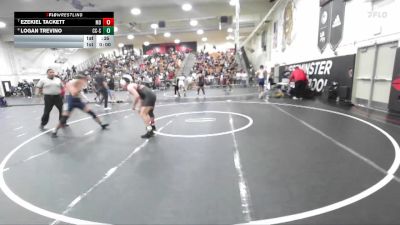 190 lbs Cons. Round 5 - Ezekiel Tackett, Mater Dei vs Logan Trevino, Calvary Chapel/SA