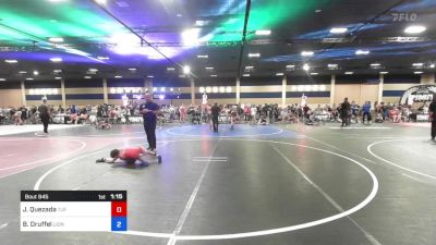 58 kg Consolation - Jaime Quezada, TUF California Wr Ac vs Brantley Druffel, Lionheart Wrestling Club