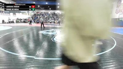 115 Girls Quarterfinal - Adriana Rebar, Mira Mesa vs Emme De Mesa, Eastlake