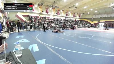 106 lbs 7th Place Match - Daniel Manley, Arlington vs Corbin Cagle, Shadow Hills