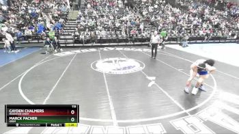 113 lbs Cons. Round 2 - Cayden Chalmers, Mountain Crest vs Marck Pacher, Orem