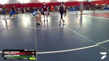 118-119 C Round 2 - Grady Jennissen, Cambridge-Isanti vs Maverick Dreher, LPGE-B Wolves