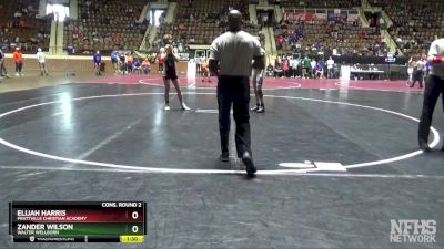 1A-4A 138 Cons. Round 2 - Zander Wilson, Walter Wellborn vs Elijah Harris, Prattville Christian Academy